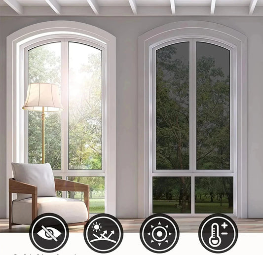 Fönsterfilm med spegeleffekt