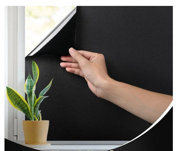 Fönsterfilm - svart mörkläggning