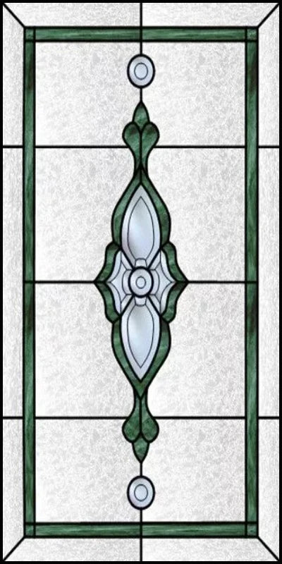 Fönsterfilm blyinfattat glas i elegant motiv