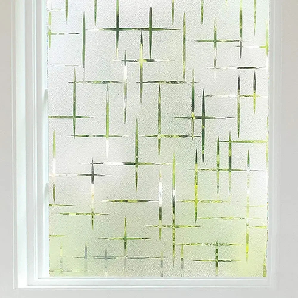 Fönsterdekal - Frostad UV-block - Fonsterdekal