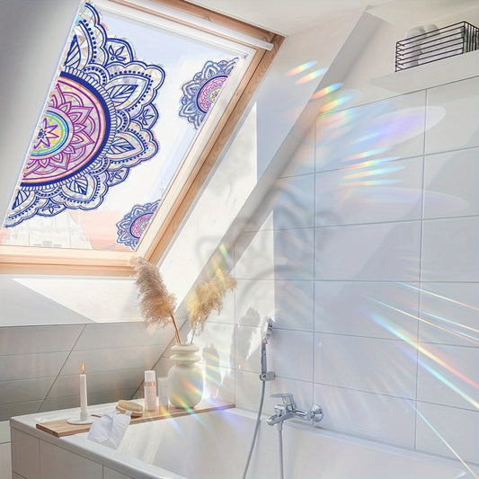 Fönsterdekal med mandala